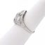 Antique Art Deco Platinum 1.25ctw Diamond Filigree Dome Engagement Ring Carousel 3
