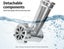 800W Electric Meat Grinder Mincer Sausage Filler Kibbe Maker Kitchen Tool Black Carousel 9