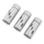 pepper shaker set spice shaker 3Pcs Salt and Pepper Shakers Set Stainless Steel Carousel 2