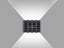 4Pcs Outdoor Solar Wall Washer Light UP and Down Illuminate Sunlight Sensor Lamp Carousel 1