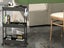 3-Tier Kitchen Trolley Rolling Cart Bathroom Mobile Storage Organizer Cart Black Carousel 4