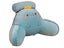 Backrest Reading Rest Pillow Neck Pillow Back Support Chair with Arms Blue Carousel 2