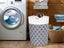 82L Collapsible Laundry Basket Foldable Laundry Hamper Clothes Hamper Grey Carousel 3