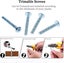 12 Pcs Black Kitchen Handle, Cabinet Pulls, Cupboard Pulls, Drawer Pulls With 2 Carousel 5