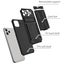 iPhone 11 Pro Max Case With Card Holder i-crystal Fashion phone case BLACK Carousel 3
