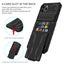 iPhone 11 Pro Max Case With Card Holder i-crystal Fashion phone case BLACK Carousel 10