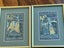 Pair of Very Small Hand-painted Silk Paintings in the Mughal(Mogul) Tradition Carousel 2