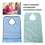 adult bib waterproof bib Adult Waterproof Mealtime Bib Double Layer Elder Carousel 5