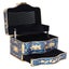 rectangle trinket jewelry box small enameled trinket box organizer Vintage Carousel 6