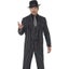 Vintage Gangster Boss Costume Pinstripe Jacket Adult Carousel 1