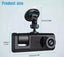 Dual lens Dash Camera 2 IPS Screen 1080P HD Dual Camera Car Dash Cam Carousel 4