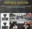 Dual lens Dash Camera 2 IPS Screen 1080P HD Dual Camera Car Dash Cam Carousel 5
