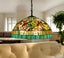 Large 46cm shade New Design Handmade Tiffany Pendant Light Carousel 7