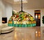 Large 46cm shade New Design Handmade Tiffany Pendant Light Carousel 11