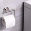 304 Stainless Steel Perforated Free Roll Paper Holder Brushed Toilet Carousel 2