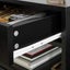 Black Bedside Table with 2 Drawers Carousel 8