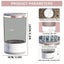 USB Electric Makeup Brush Cleaner Automatic Rotary Clean Carousel 6