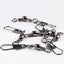 100pcs Pack Swivel Fishing Connector Pin Bearing Rolling Snap Fastlock Clips ... Carousel 6
