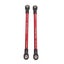 aluminum push rods rc car push rod 2Pcs Aluminum Pushrods RC Car Push Rod for Carousel 7