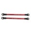 aluminum push rods rc car push rod 2Pcs Aluminum Pushrods RC Car Push Rod for Carousel 8