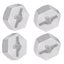 hexagonal wheel seat for wltoys metal coupler hexagonal wheel seat hexagonal Carousel 6