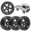 rc rubber tires rc drift tyres rc tires for wpl rc car accessory 4Pcs 63mm RC Carousel 7