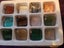 Bulk Lot -12 Rhombus Gemstone Pendants/Charms Carousel 1