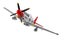 XK A280 P-51 Mustang with 3D/6G Gyro System 560mm Wingspan 2.4GHz 4CH EPP RC ... Carousel 4
