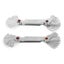 screw pitch gauge set 2Pcs Thread Gauge Metric 60° Imperial 55° Stainless Carousel 1