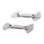 screw pitch gauge set 2Pcs Thread Gauge Metric 60° Imperial 55° Stainless Carousel 4