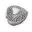 metal heart shaped jewelry box vintage jewelry box vintage jewelry storage box Carousel 3