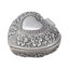 metal heart shaped jewelry box vintage jewelry box vintage jewelry storage box Carousel 8