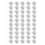 acrylic button pins clear acrylic button 50PCS 3.8in Acrylic Badge Clear Picture Carousel 6