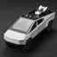 1:24 Cybertruck Model Silver Pickup Truck Diecast Metal Toy Cars with Carousel 4