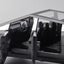 1:24 Cybertruck Model Silver Pickup Truck Diecast Metal Toy Cars with Carousel 7