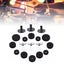 cymbal felt pads 21Pcs Drum Felt Pad Kit Cymbal Stand Felts Non Slip Replacement Carousel 3