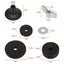 cymbal felt pads 21Pcs Drum Felt Pad Kit Cymbal Stand Felts Non Slip Replacement Carousel 7