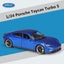 1:24 Porsche Taycan Turbo S Alloy Car Model Diecasts Metal Toy Sports Carousel 1