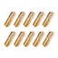 guitar pickup mounting screws 12Pcs Pickup Mounting Screws Metal Single Double Carousel 6