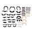 fake eyebrow beard set fake eyebrow moustache Fake Eyebrow Beard Set Short Carousel 8