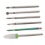 nail drill bit 6 Pcs Ceramic Nail Drill Bit Professional Tungsten Steel Cuticle Carousel 3