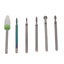 nail drill bit 6 Pcs Ceramic Nail Drill Bit Professional Tungsten Steel Cuticle Carousel 6