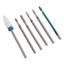 cuticle remover bit set 6pcs Nail Cuticle Cleaner Bit Professional Rotary Carousel 3