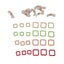 knitting needle stoppers stitch markers kit sewing accessories Knitting Needle Carousel 8