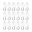 50 Pcs Rv Accessories Curtain Rail Roller Mute Hook Curtain Mute Wheel Track Ra Carousel 1