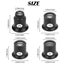 4pcs Loupe Eyeglass Magnifiers Set 5x 10x 15x 20x Watch Repair Loupe Magnifier S Carousel 3