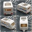 1/36 Jeep Land Rover Ford F-150 With Caravan Horse Trailer Truck RMZ Carousel 5