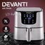 Devanti Air Fryer 7L Lcd Fryers Oil Free Oven Airfryer Kitchen Healthy Cooker Carousel 3