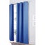 Bloomington Pair Of Easy Care Eyelet Curtains Blue 120 X 221 Cm Curtains & Drape Carousel 2