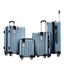 4PCS Luggage Suitcase Trolley Set Travel Case Carousel 14